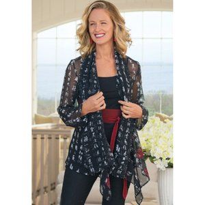 Soft Surroundings Amida Cardigan 3X